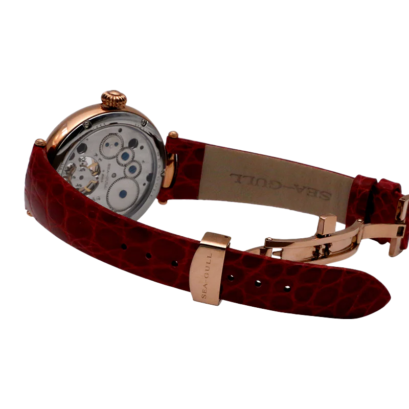 Seagull Blossoms Bring Prosperity Tourbillon Watch 38mm - Image 3