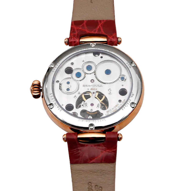 Seagull Blossoms Bring Prosperity Tourbillon Watch 38mm - Image 4
