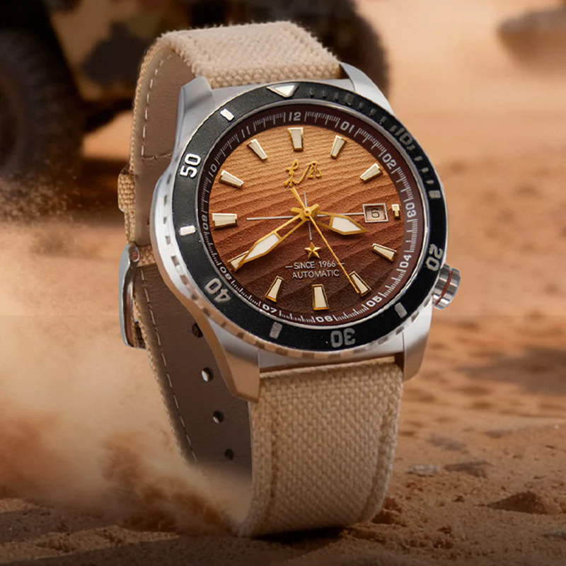 Seagull Dongfeng Desert Warrior Military-Grade Automatic Watch - Image 4