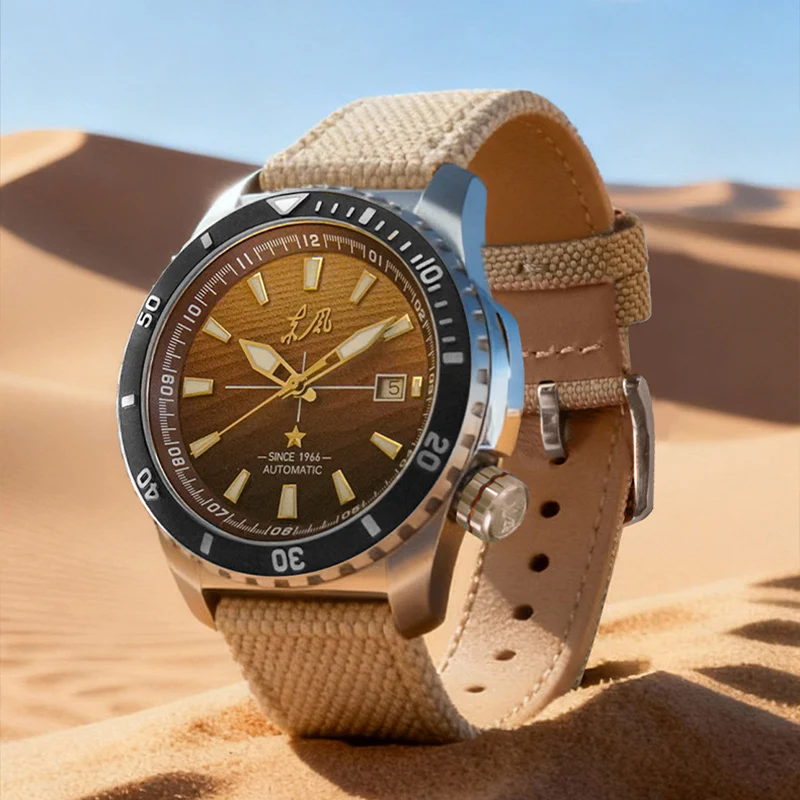 Seagull Dongfeng Desert Warrior Military-Grade Automatic Watch - Image 6
