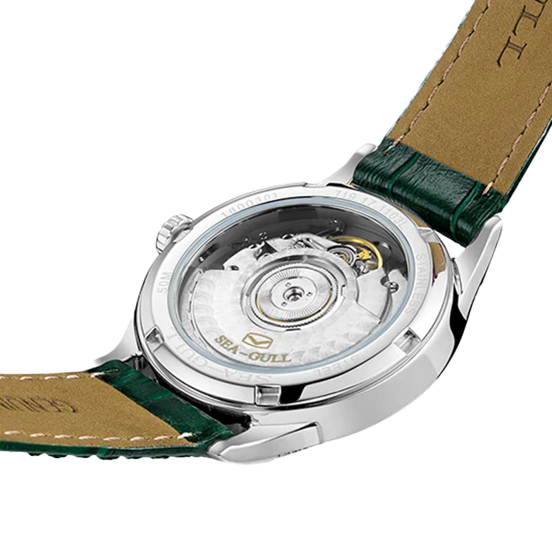 Seagull Heart Ocean Shinning Woman Watch 34mm - Image 4