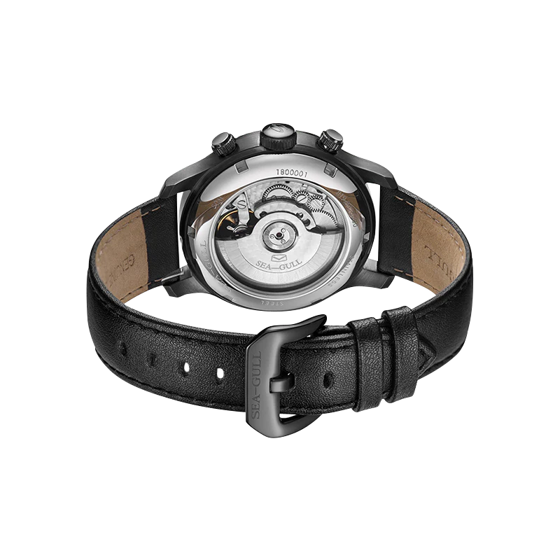 Seagull Watch | Aviation Dual Time Zone Pilot Automatic Watch 43mm - Image 5