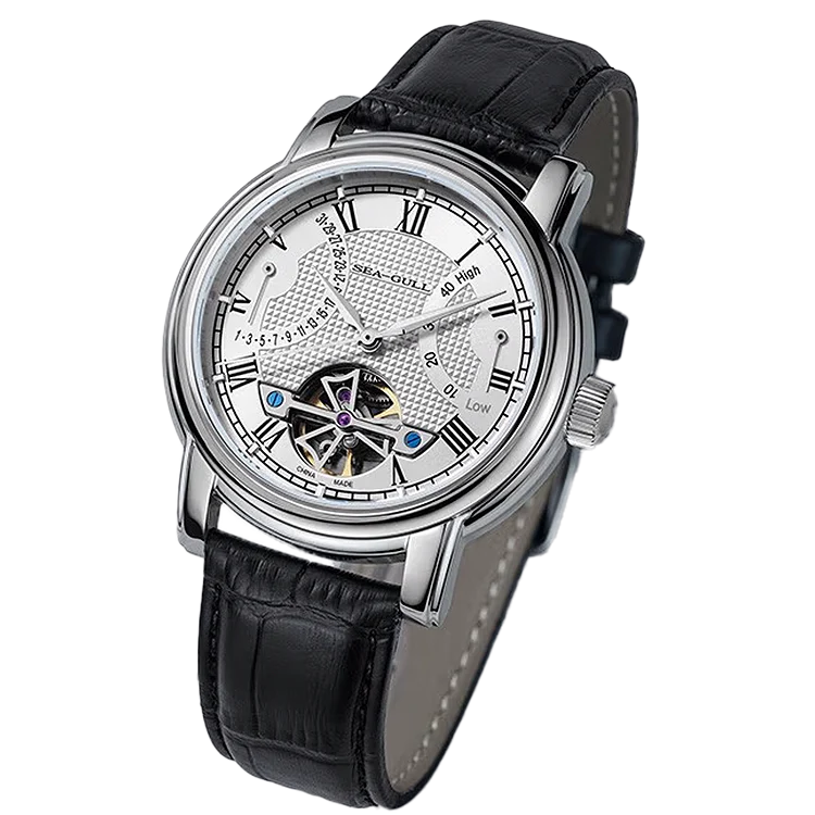 Seagull Watch | Flywheel Retrograde Calendar Power Reserve Watch 42mm - Image 3