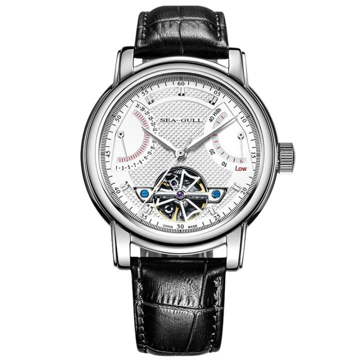 Seagull Watch | Flywheel Retrograde Calendar Power Reserve Watch 42mm - Image 7