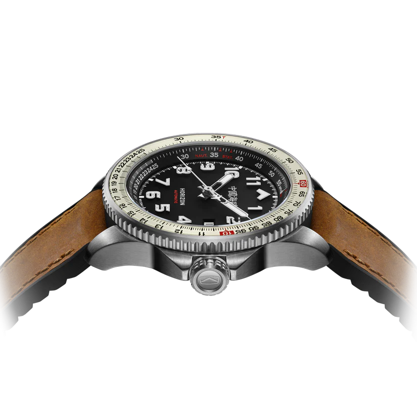 Seagull Watch | Horizon Slide Rule Pilot Automatic Watch 42mm - Image 3